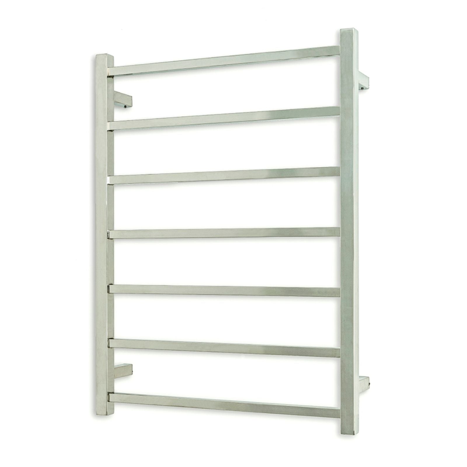 Radiant Heated Square Ladder 600 X 800mm Mirror Polished STR01 - The Blue Space