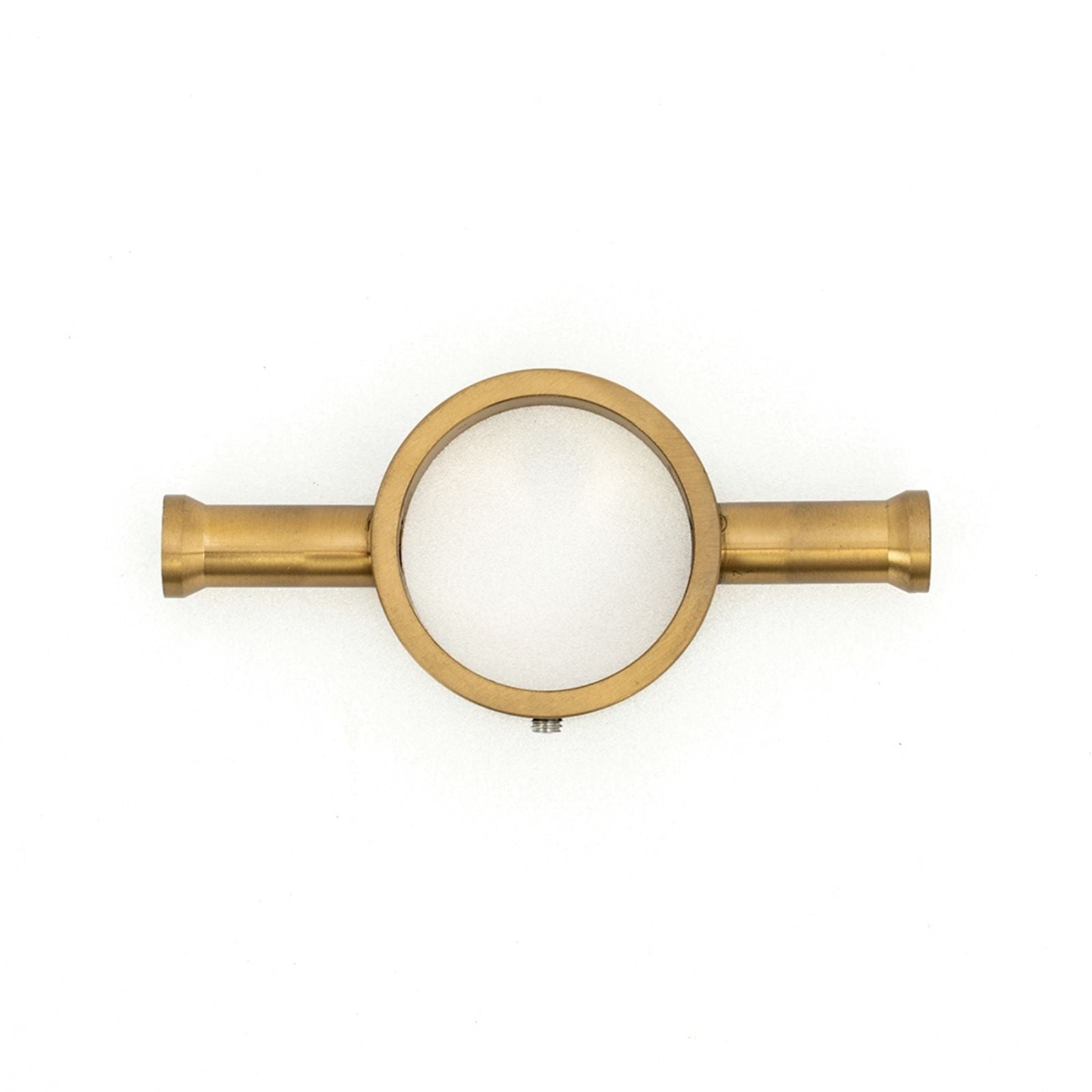 Hook Radiant Heated Vertical towel rail 40 x 950mm Brushed Gold GLD-VTR-950 - The Blue Space