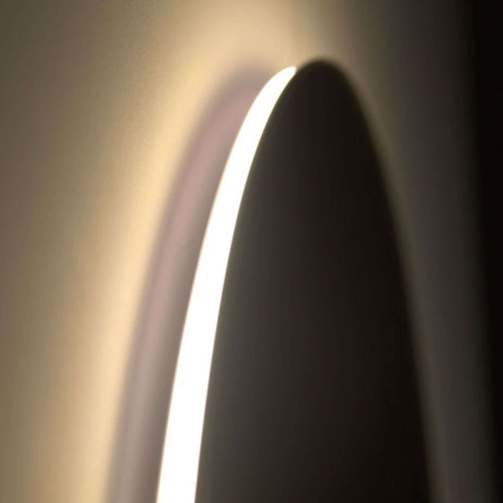 Light Radiant Olek Frameless LED Mirror 600mm - 1200mm FLESSRND60 - The Blue Space