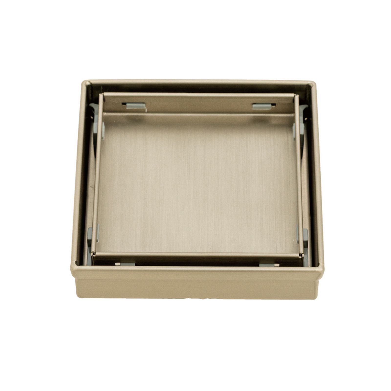 Radiant Square Tile Insert Shower Grate - The Blue Space