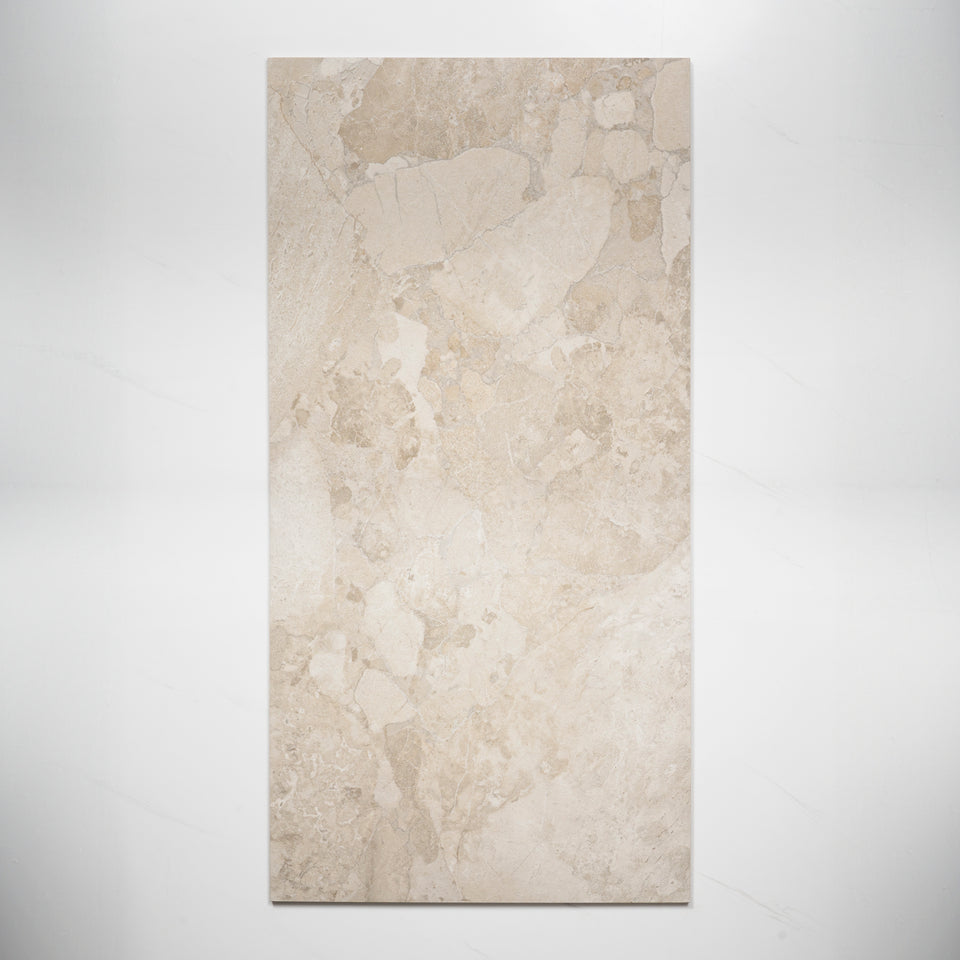 Roccia Beige External Porcelain Tile P4 600 x 1200mm