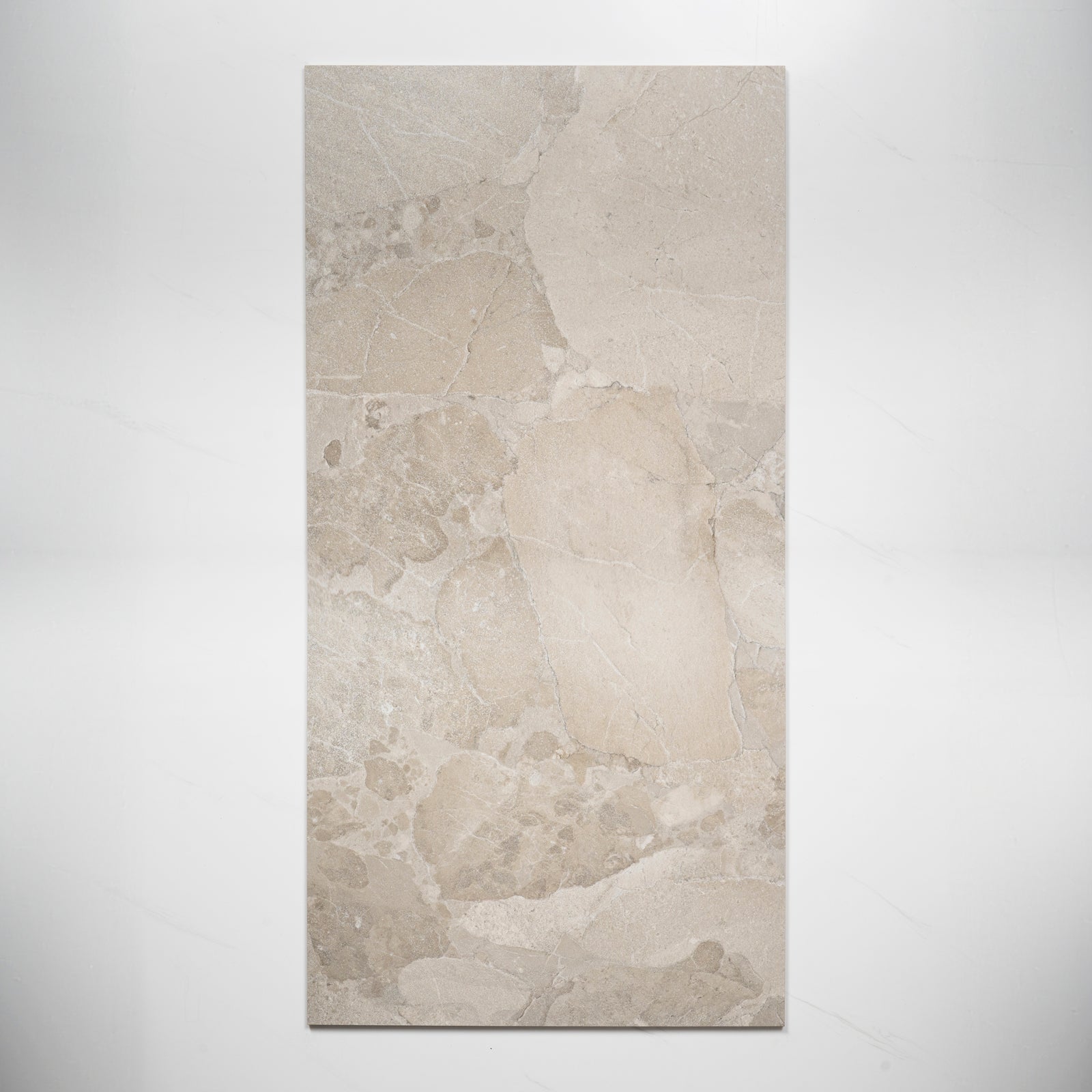 Single no Hand Roccia Greige Lappato Porcelain Tile P4 600 x 1200mm MATSGRN2 - The Blue Space