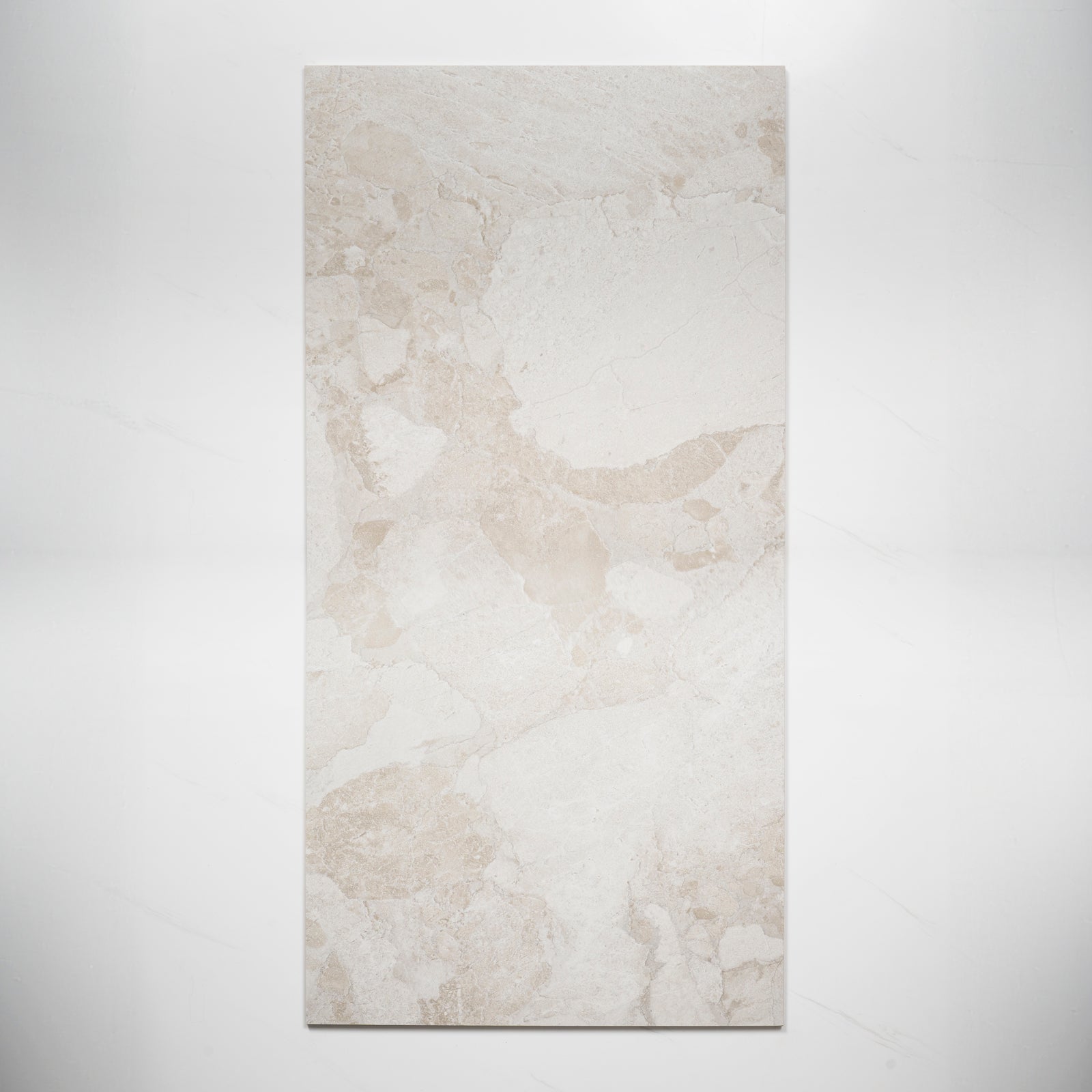 Single no Hand Roccia White External Porcelain Tile P4 600 x 1200mm MATSWHN3 - The Blue Space