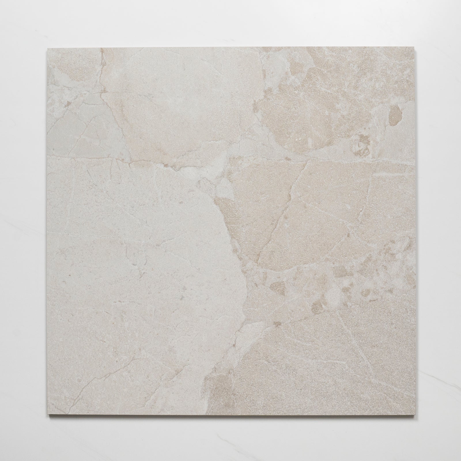 Faces Roccia White Lappato Porcelain Tile P4 600 x 600mm MATSWHN1 - The Blue Space