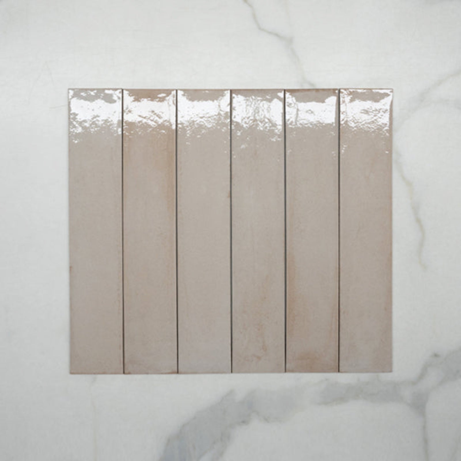 Faces No Hand Rosa Theo Subway Tile 75 x 400mm Italian Porcelain - The Blue Space
