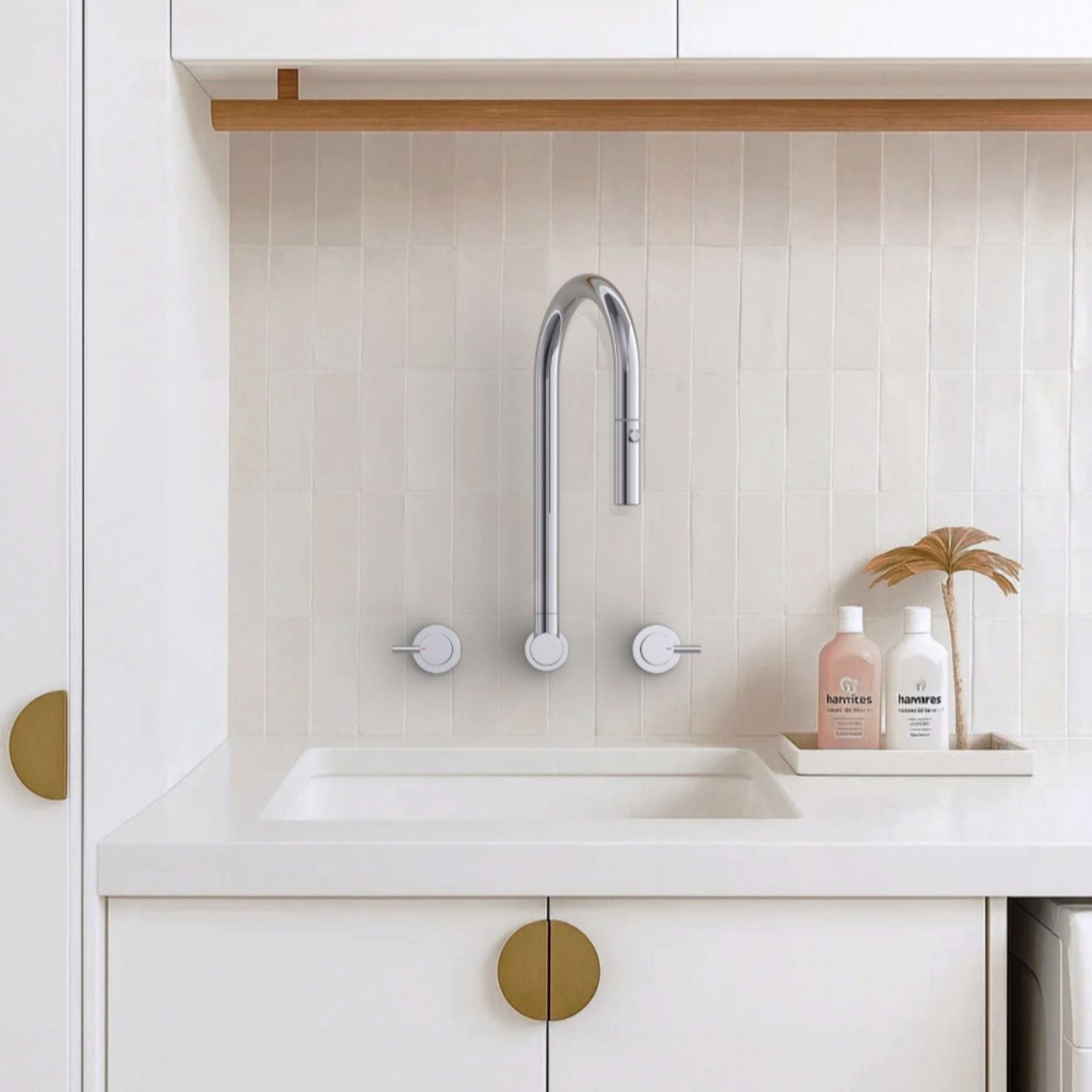 Lifestyle Suprema Wall Top Assembly - Chrome SUP800WTA_CP - The Blue Space