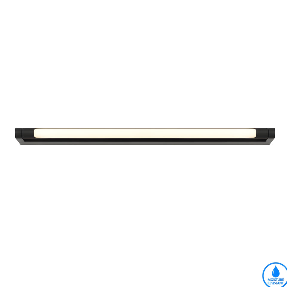 Telbix Arvin 60 Vanity Wall Light Black