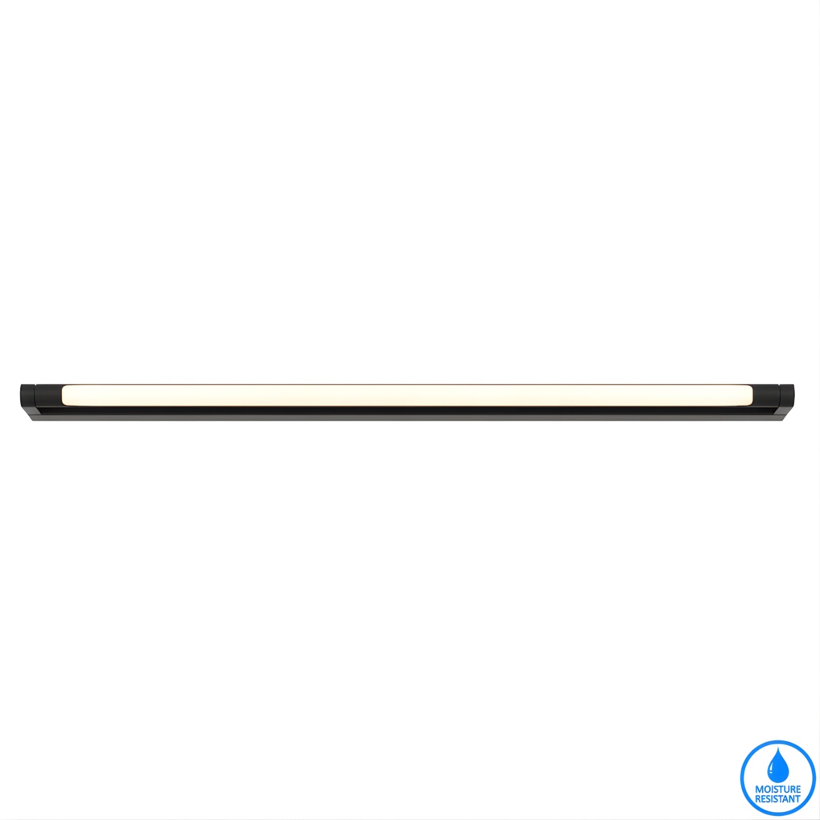 Telbix Arvin 80 Vanity Wall Light Black ARVINWB80-BK3C - The Blue Space