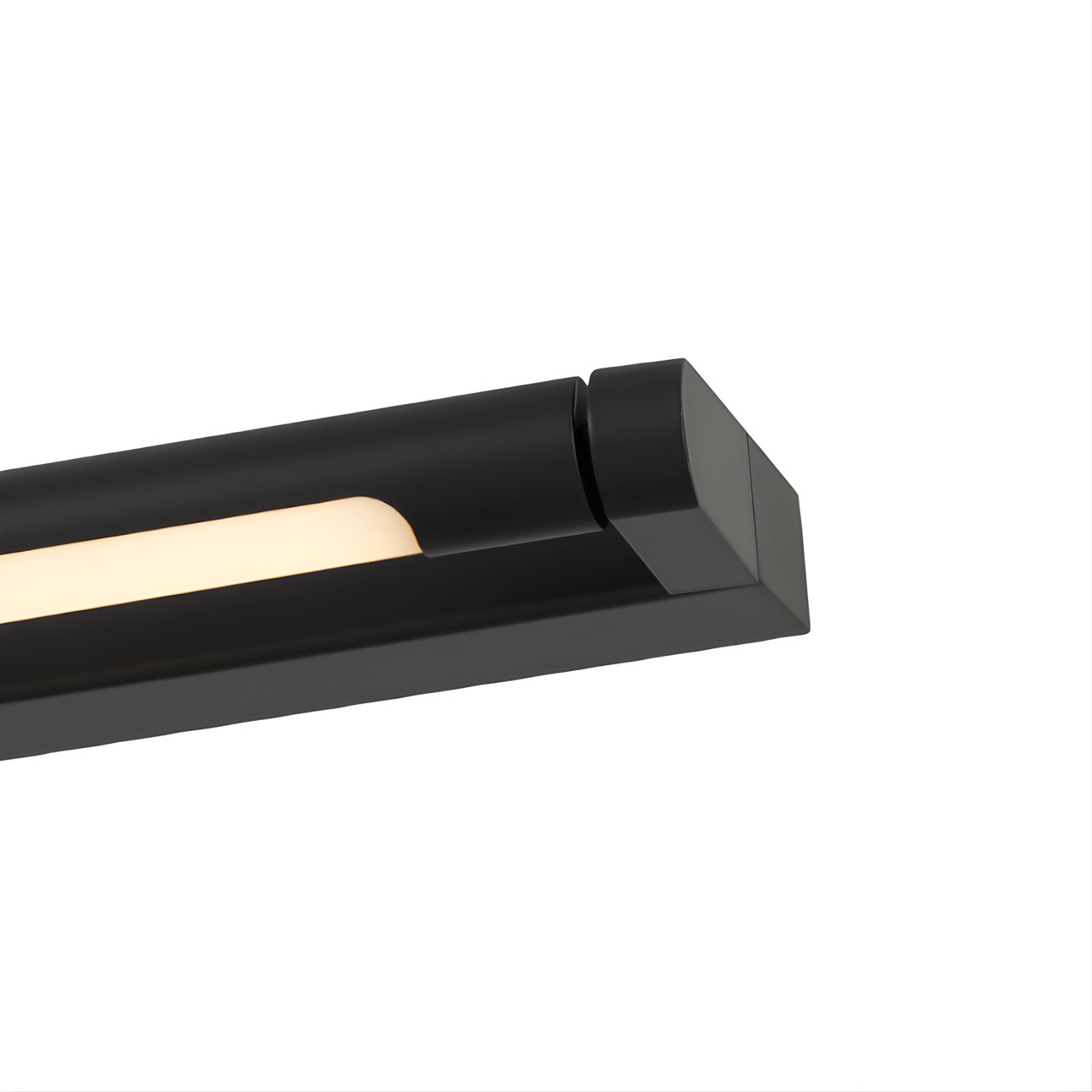 Details Telbix Arvin 80 Vanity Wall Light Black ARVINWB80-BK3C - The Blue Space