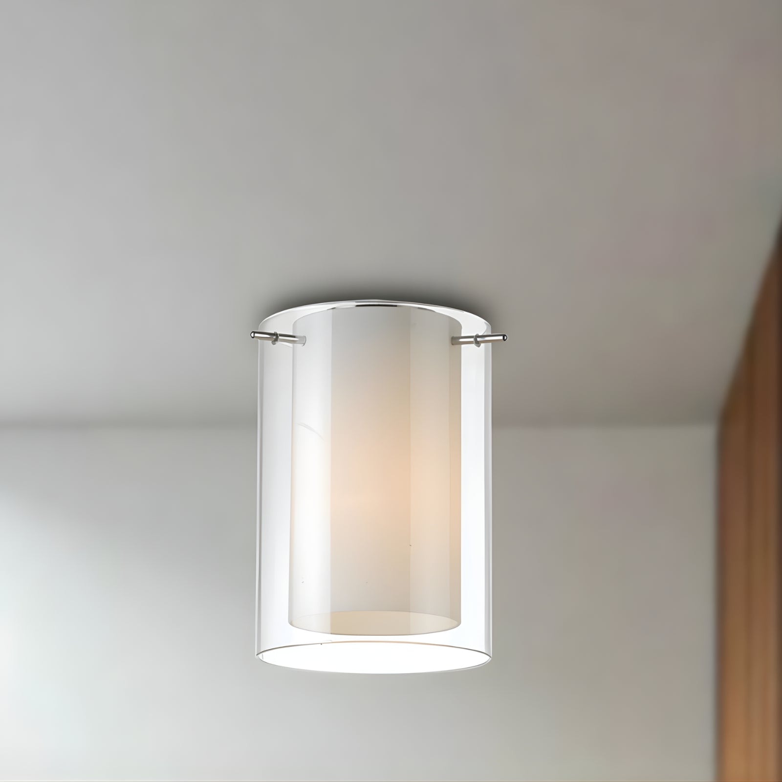 Details Telbix Envoy Batten Fix Ceiling Light Opal ENVOYBF-OM - The Blue Space
