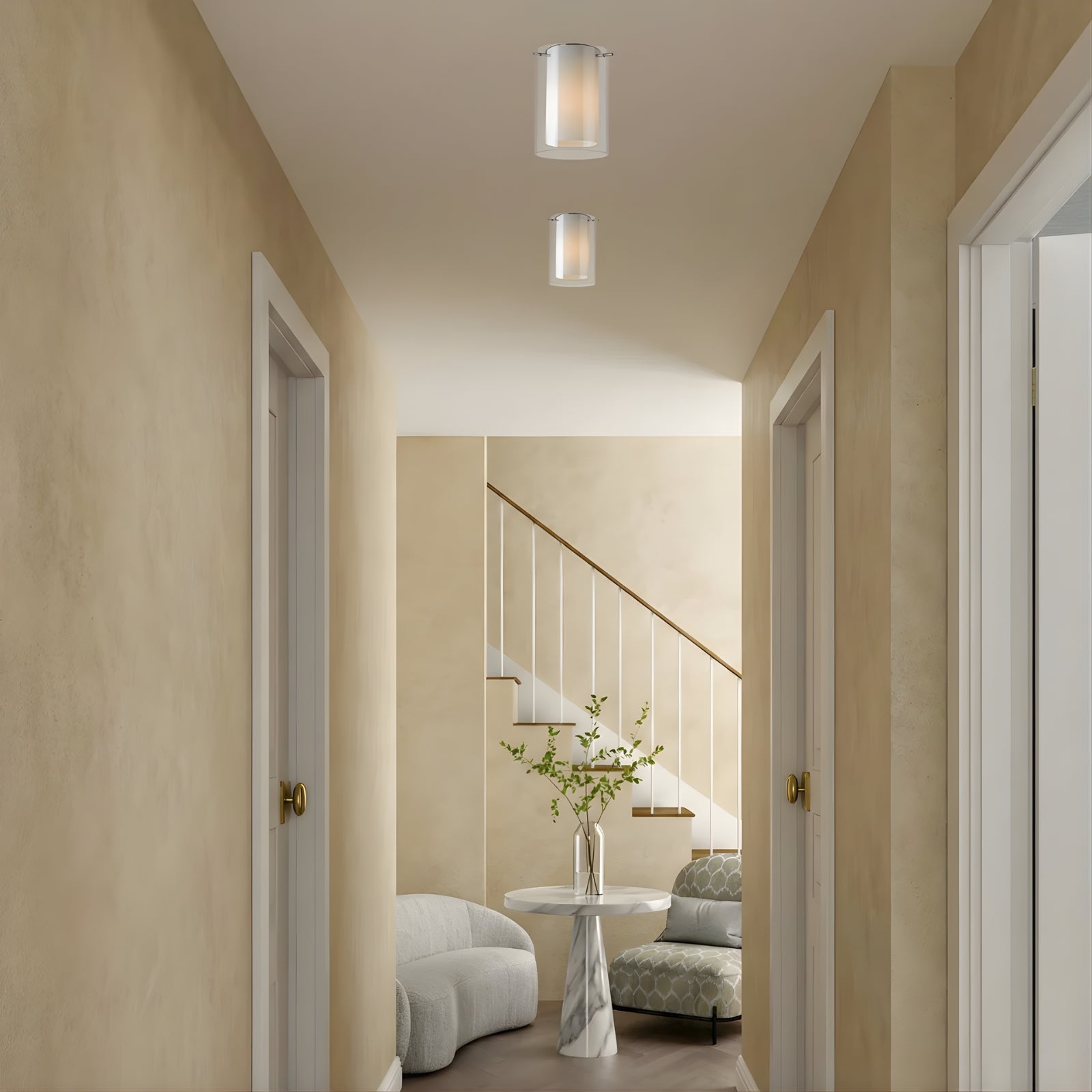 Lifestyle Telbix Envoy Batten Fix Ceiling Light Opal ENVOYBF-OM - The Blue Space