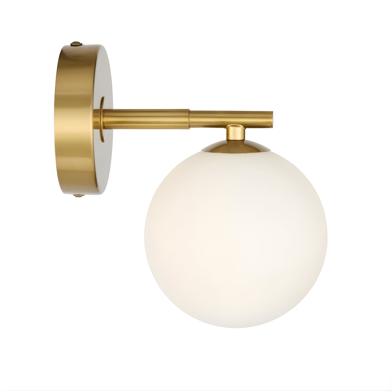 Telbix Felton 1 Light G9 Wall Light Antique Gold Opal FELTONWB1-AGOM - The Blue Space