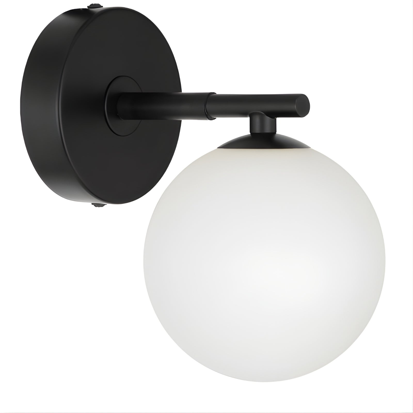 Angle Telbix Felton 1 Light G9 Wall Light Black Opal FELTONWB1-BKOM - The Blue Space