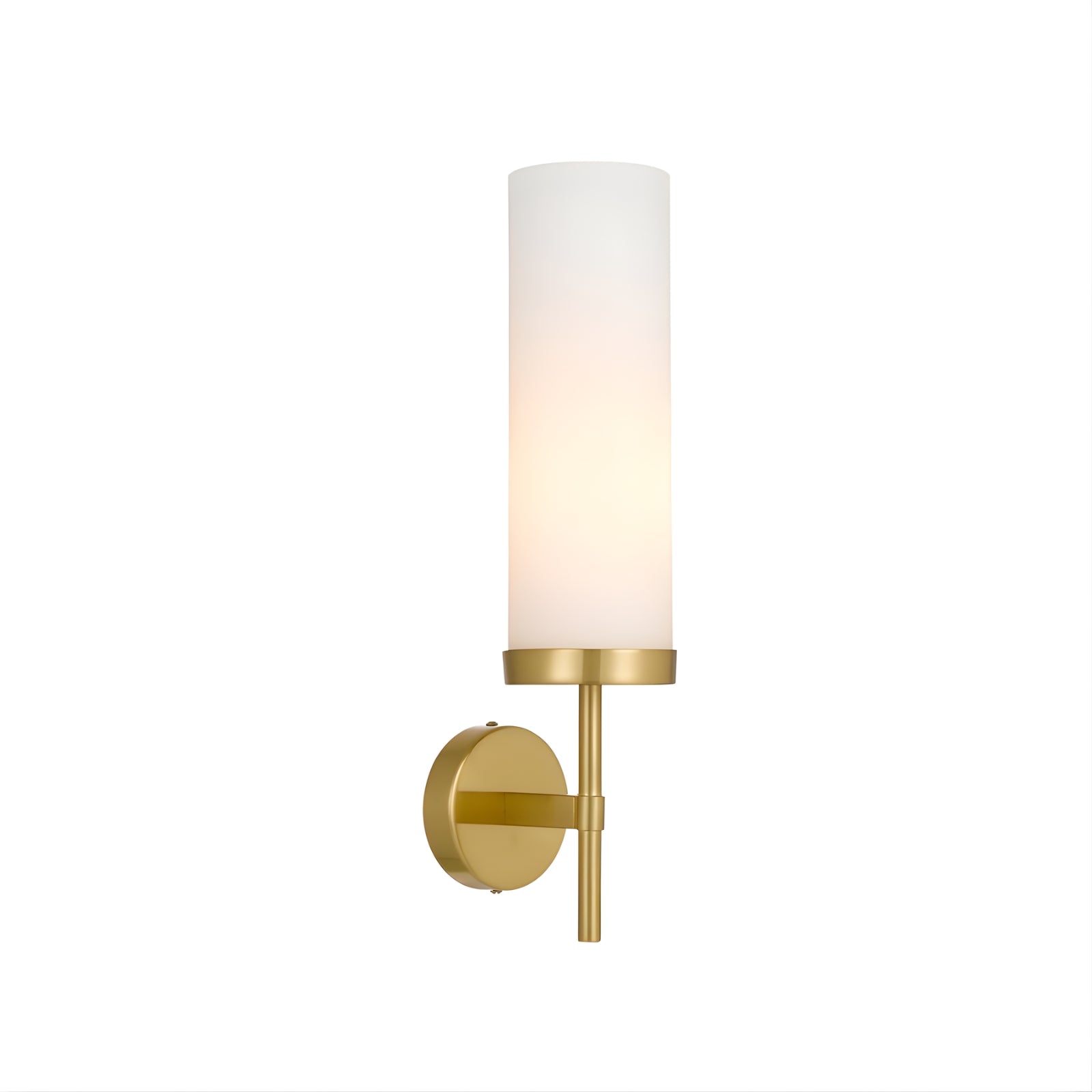 Telbix Garot Wall Light Antique Gold Clear Opal Matte GAROTWB-AGOP - The Blue Space