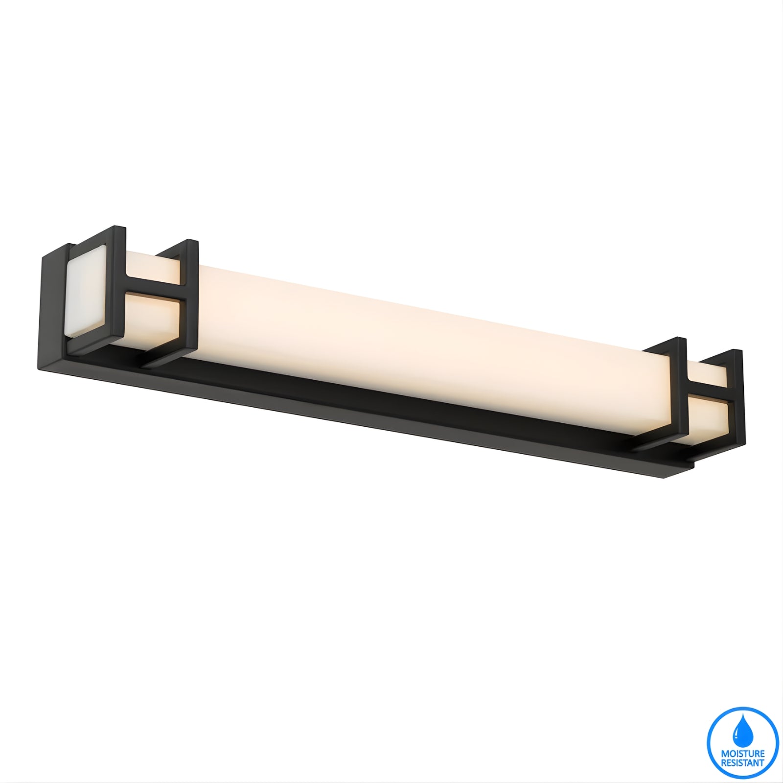 Telbix Gilson 40 Vanity Wall Light Black GILSONWB40-BK3C - The Blue Space