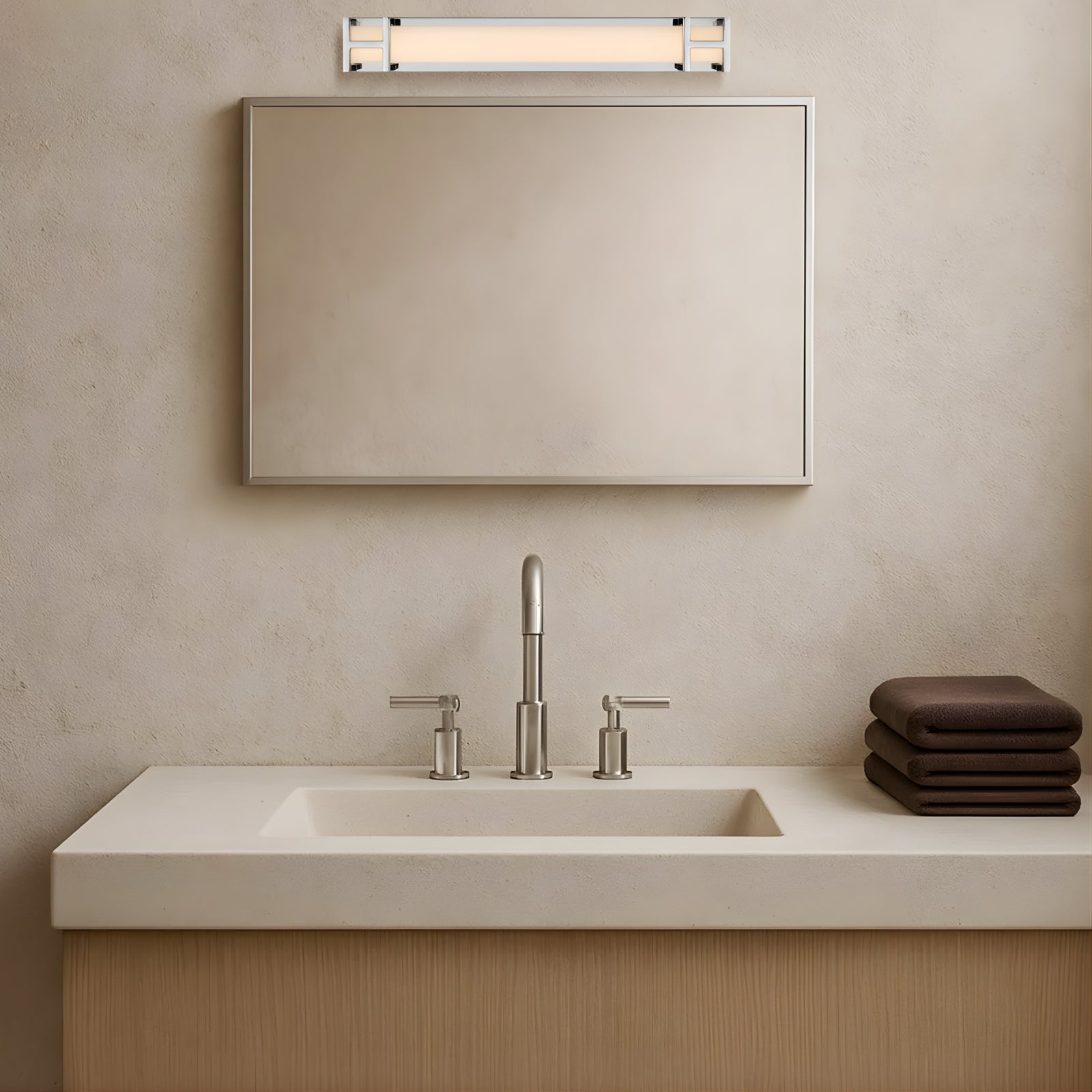 Bathroom Telbix Gilson 40 Vanity Wall Light Chrome GILSONWB40-CH3C - The Blue Space