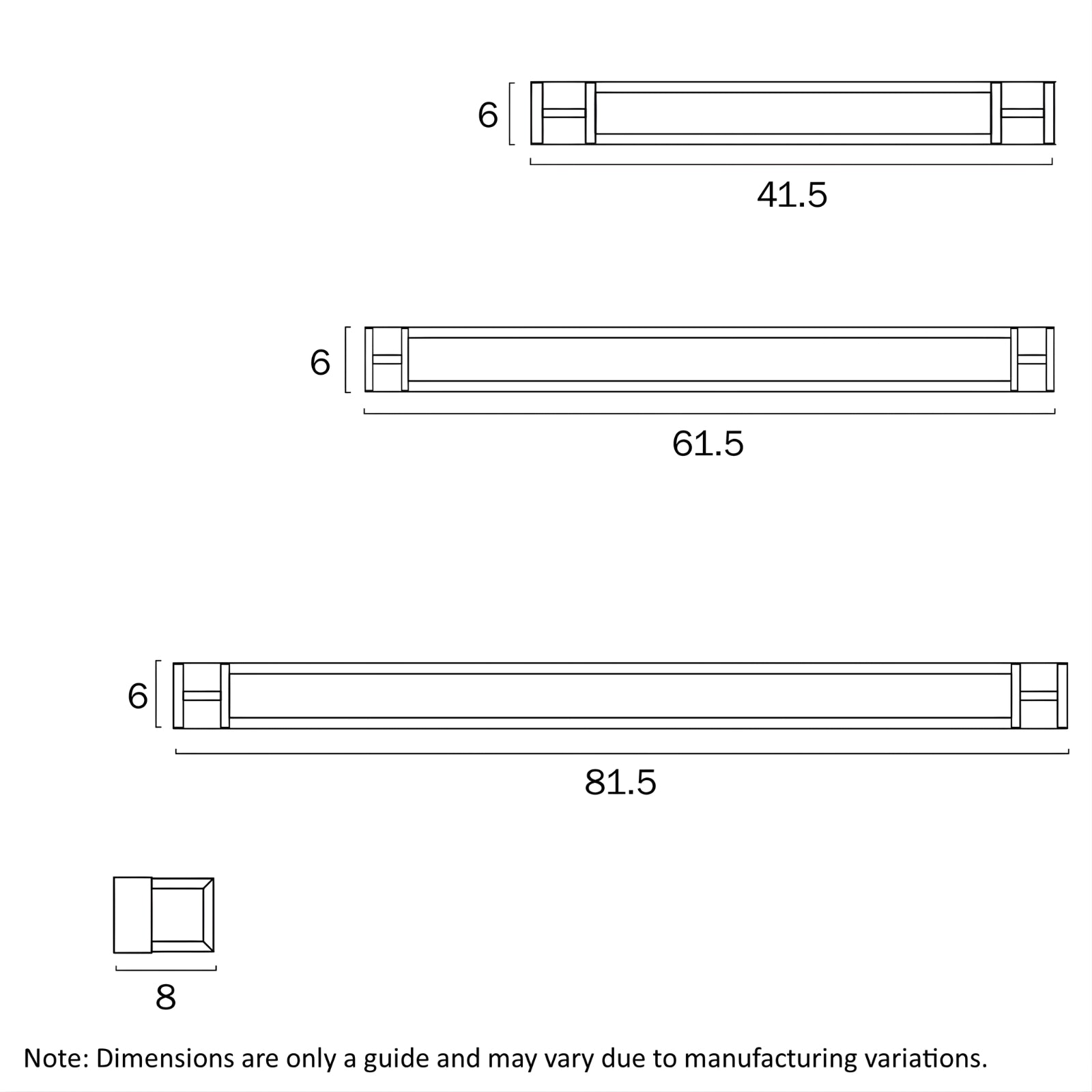 Line Drawing Telbix Gilson 40 Vanity Wall Light Chrome GILSONWB40-CH3C - The Blue Space