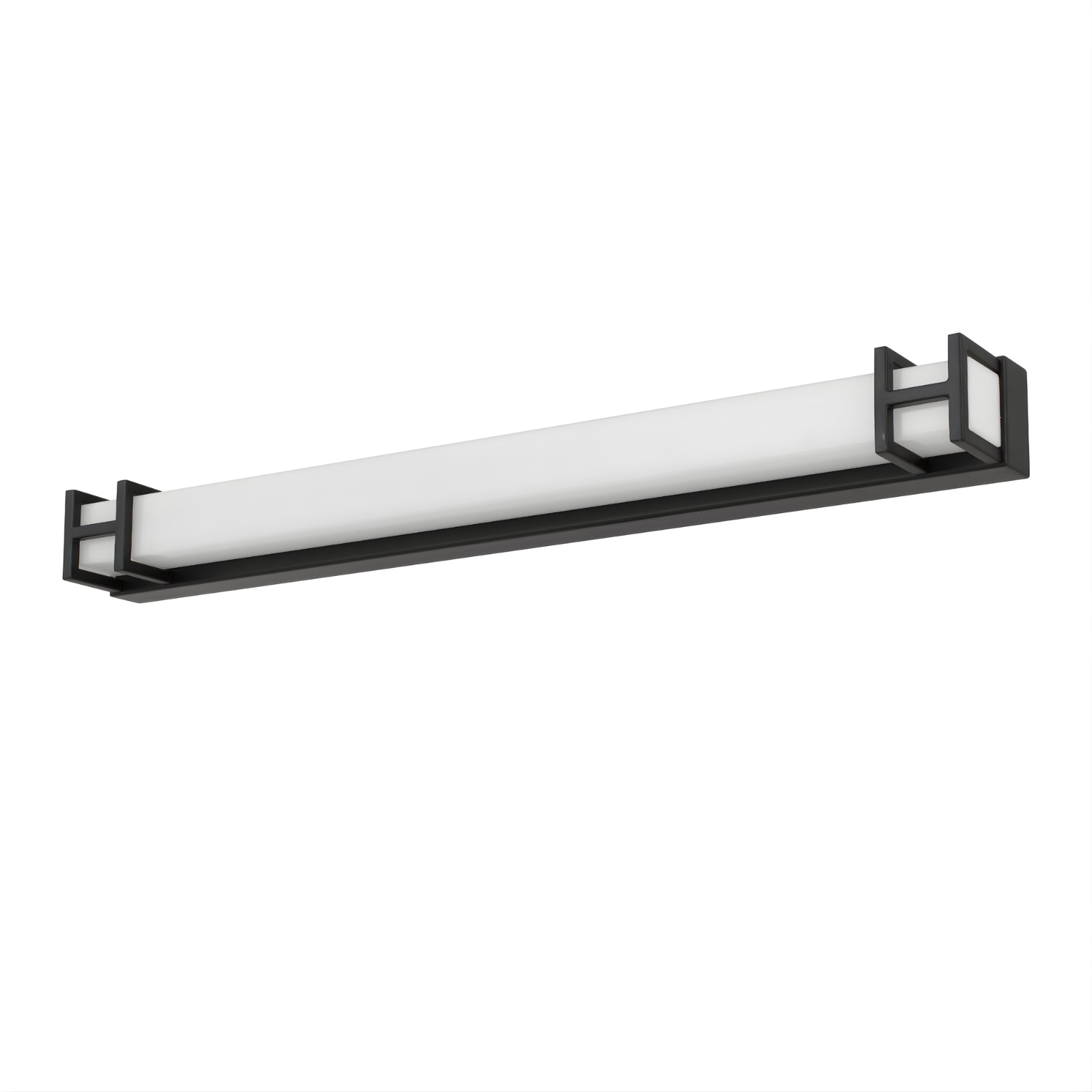 Off Telbix Gilson 60 Vanity Wall Light Black GILSONWB60-BK3C - The Blue Space