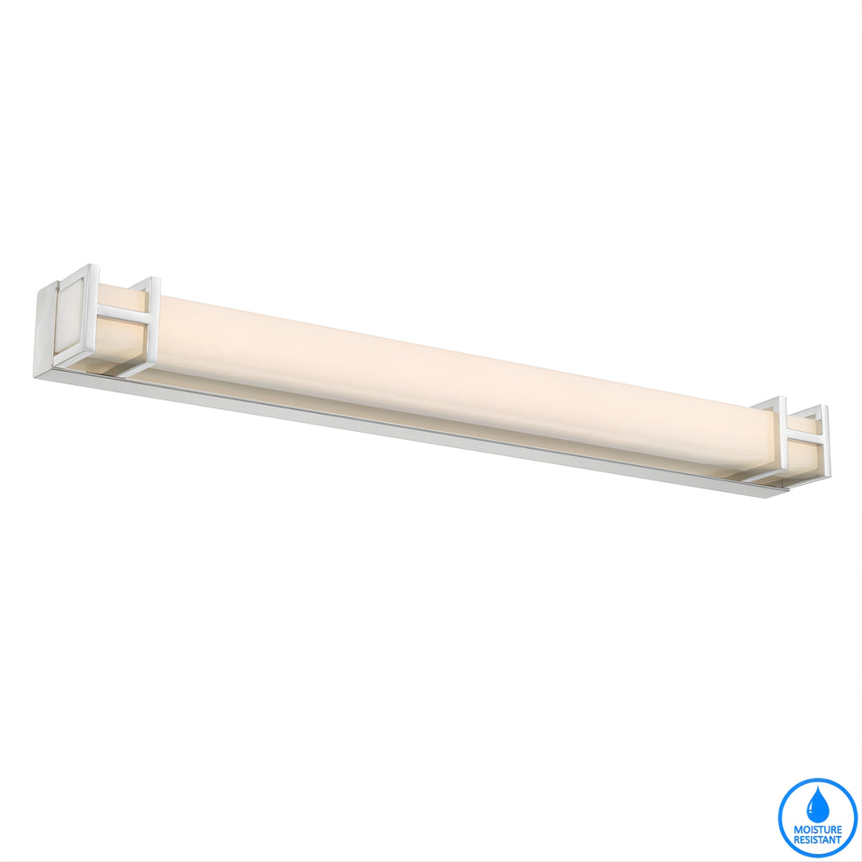 Telbix Gilson 60 Vanity Wall Light Chrome