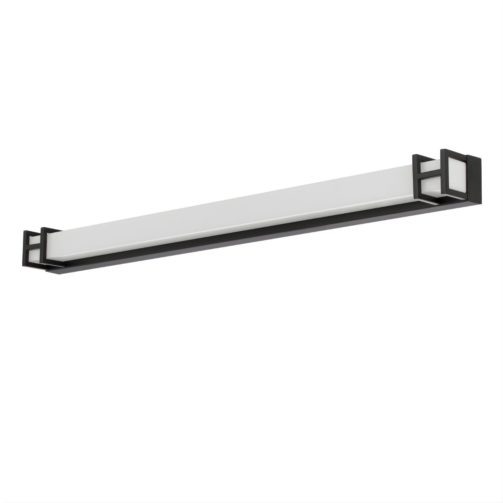 Off Telbix Gilson 80 Vanity Wall Light Black GILSONWB80-BK3C - The Blue Space