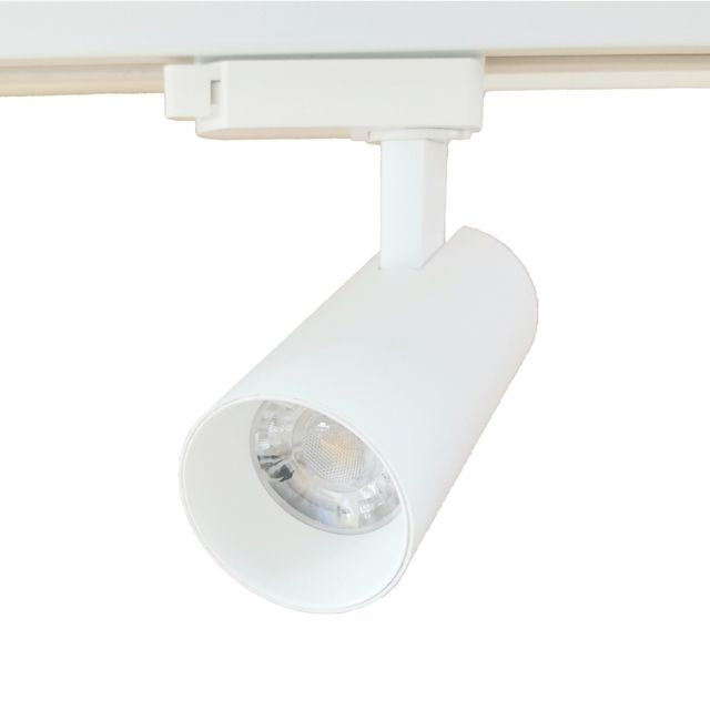 Close Telbix Logik LED Track Light 12W White LOGIKTS55.3-WH - The Blue Space