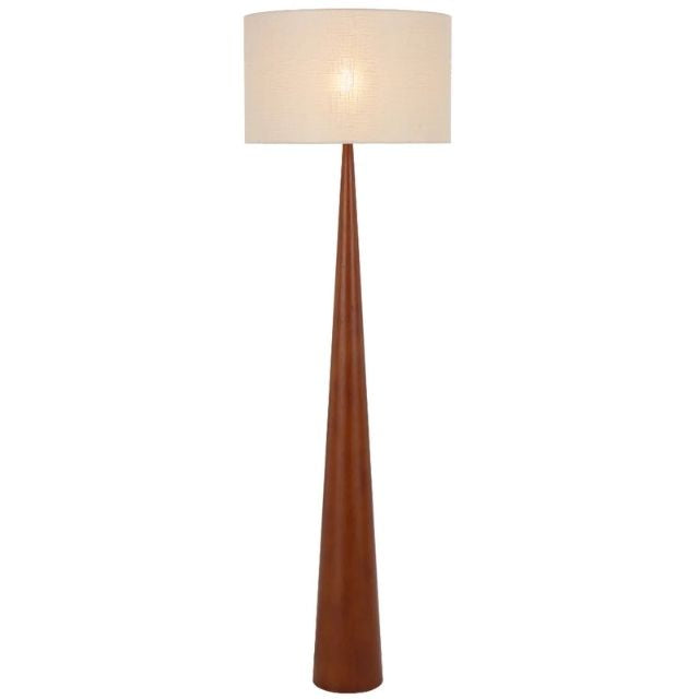 Telbix Lovisa Floor Lamp Walnut LOVISAFL-WL - The Blue Space