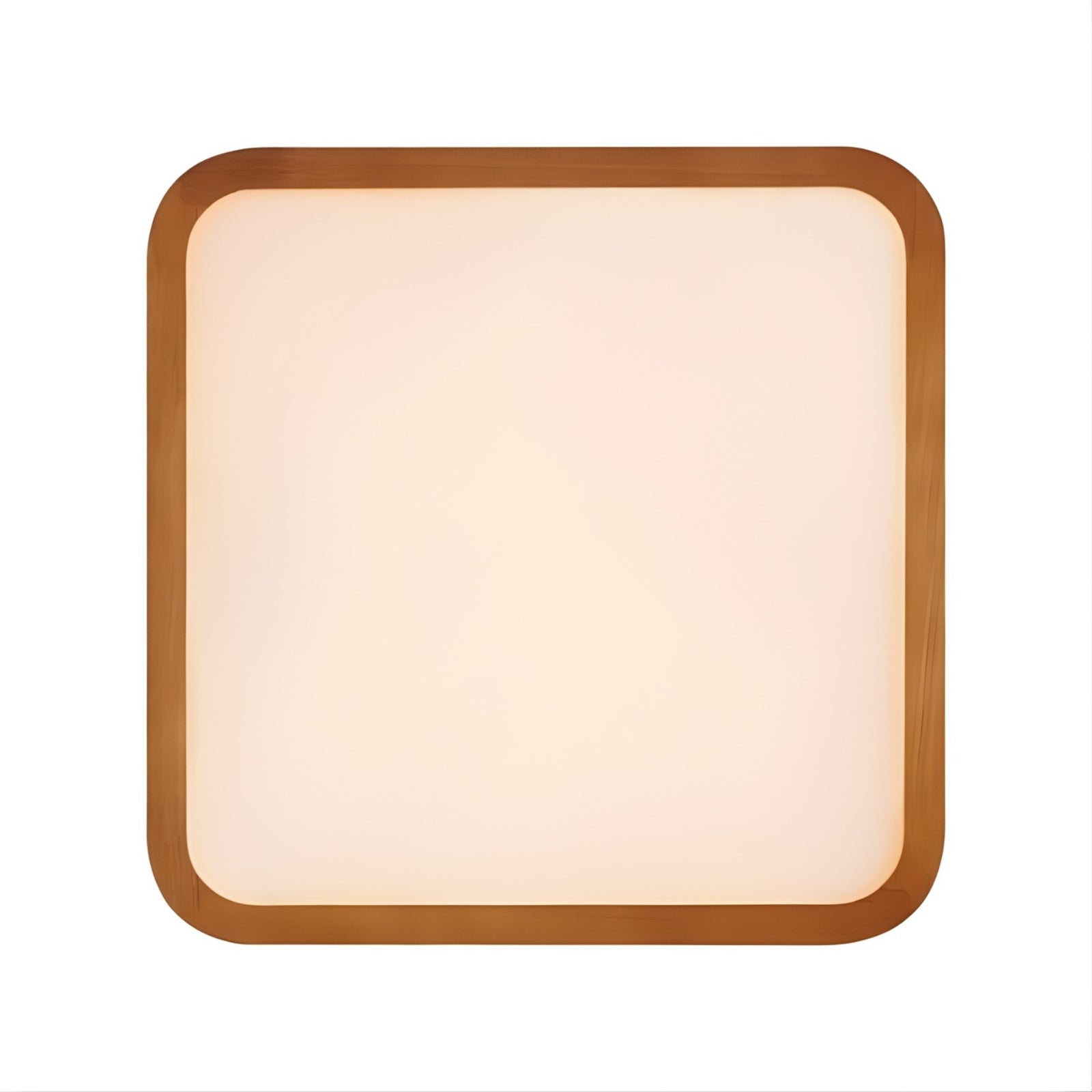 Front Telbix Lyric 24W Led Oyster Teak LYRICOY40-WD3C - The Blue Space