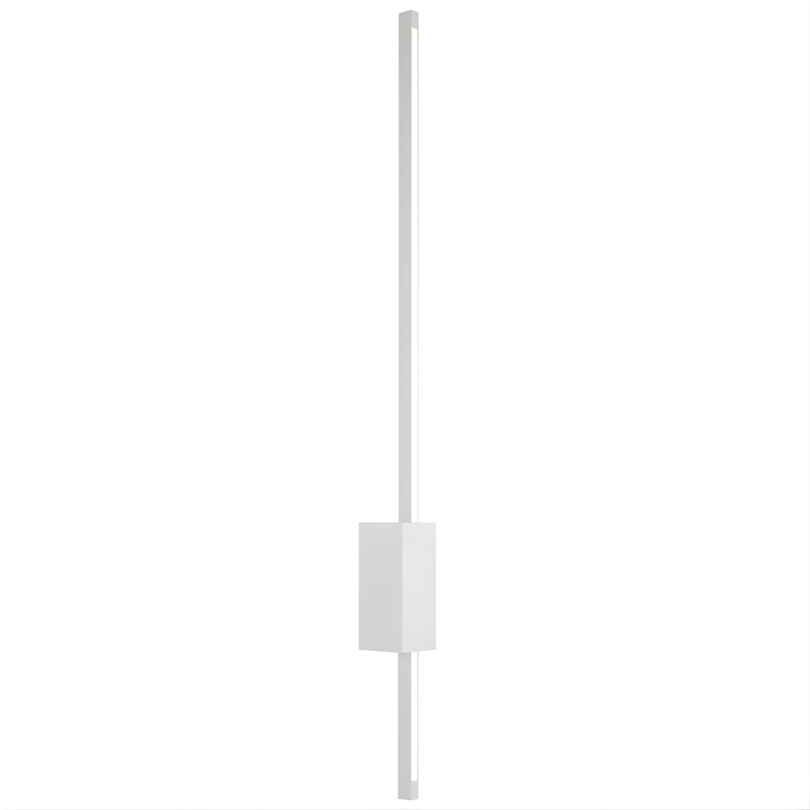 Side View Telbix Madras 90cm Wall Light White MADRASWB90-WH - The Blue Space