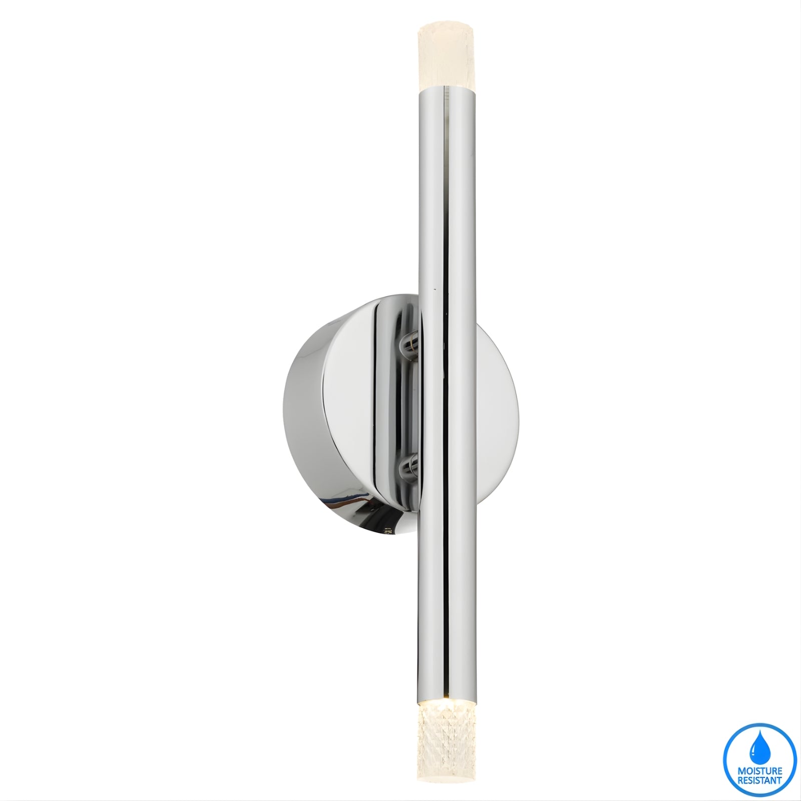 Telbix Milazo 2 Wall Light Chrome MILAZOWB2-CH3K - The Blue Space