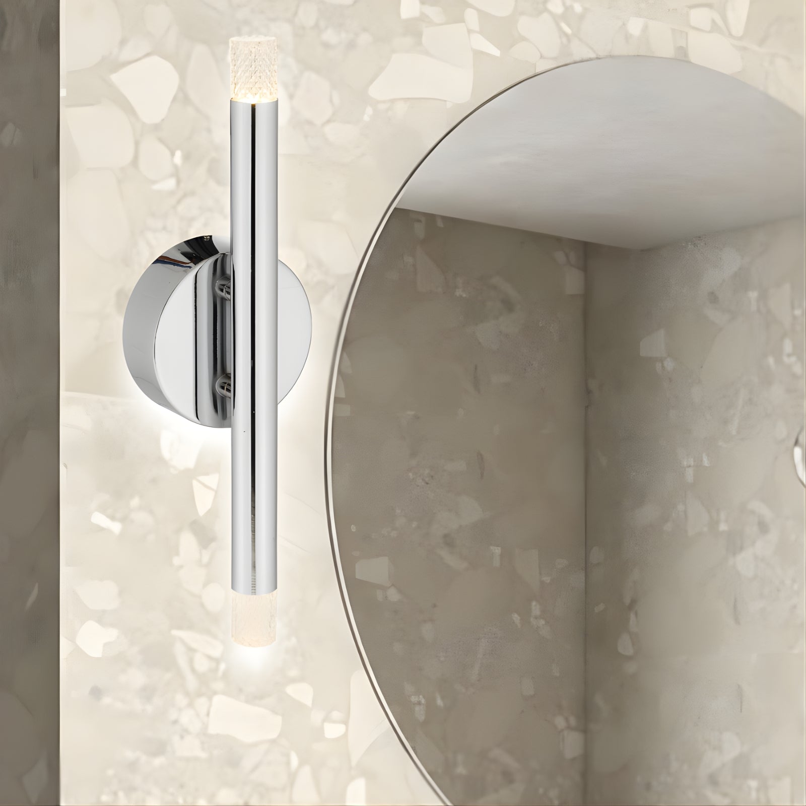 Lifestyle Telbix Milazo 2 Wall Light Chrome MILAZOWB2-CH3K - The Blue Space