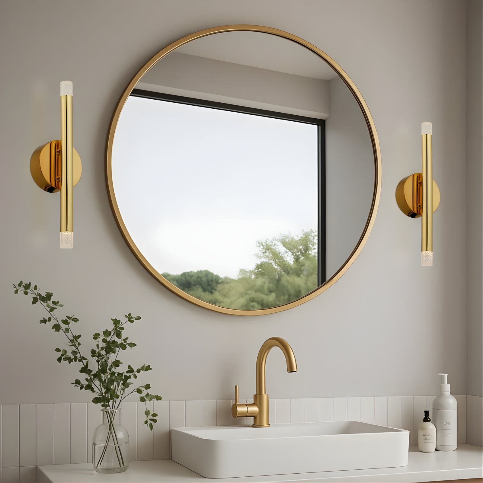Lifestyle Telbix Milazo 2 Wall Light Gold MILAZOWB2-GD3K - The Blue Space