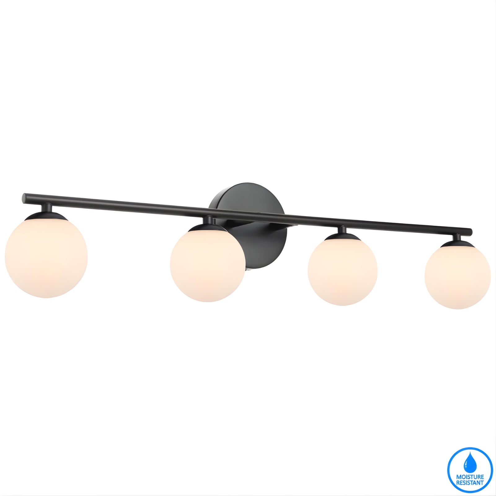 Telbix Moran 4 Wall Light Black MORANWB04-BKOP - The Blue Space