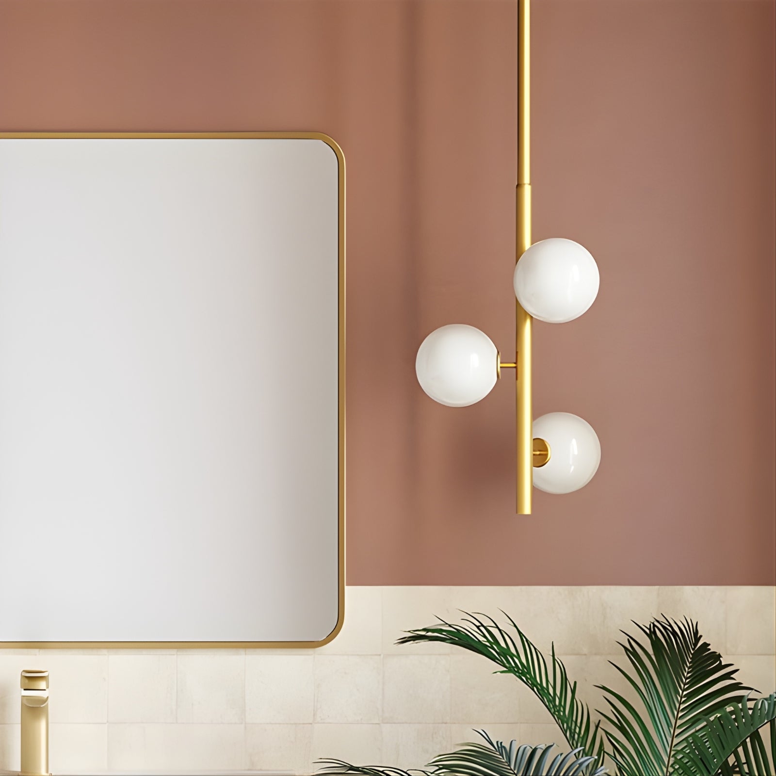 Telbix Moran G9 3 Light Pendant Antique Gold MORANPE03-AGOP - The Blue Space