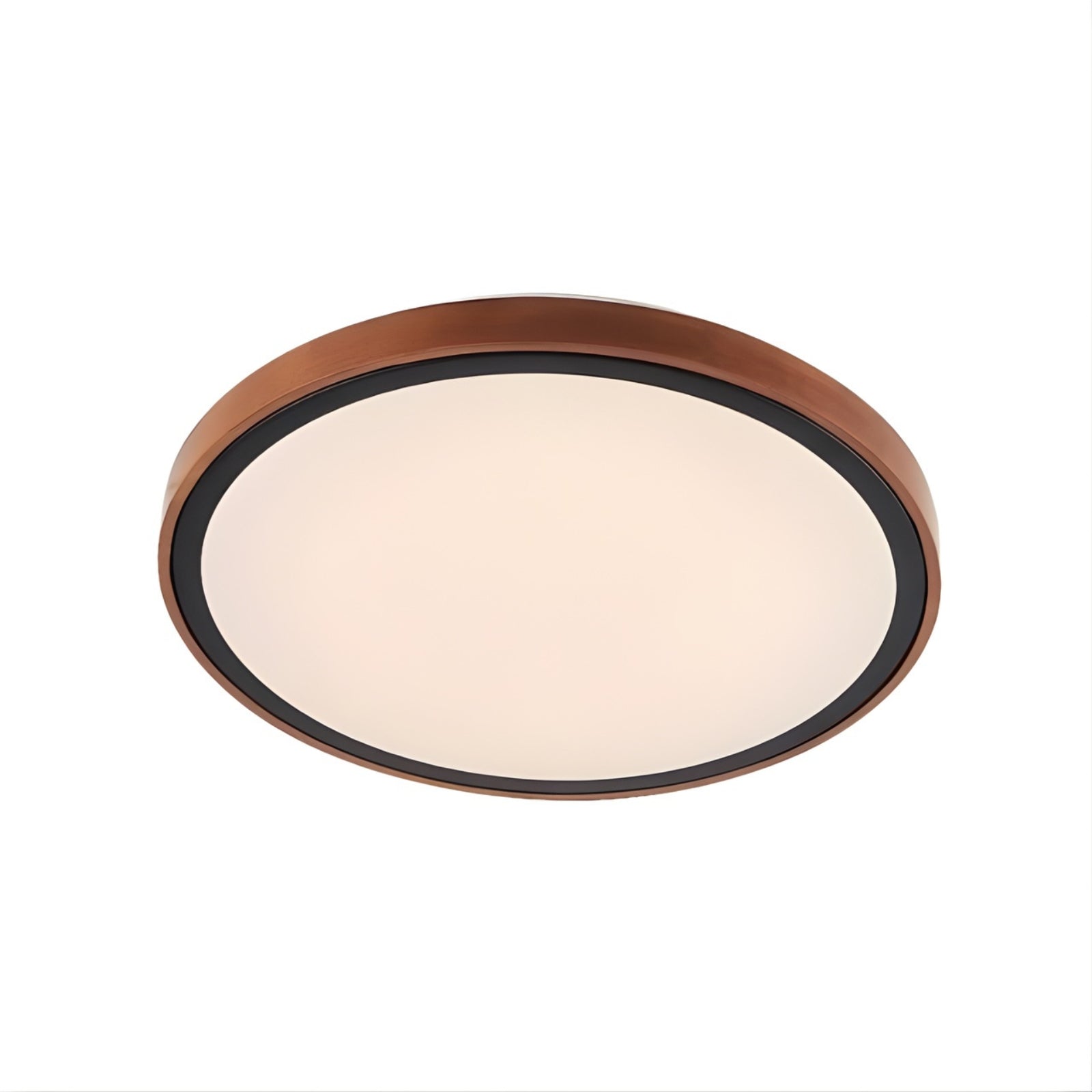 Telbix Orlin 12W Led Oyster Walnut ORLINOY30-WD3C - The Blue Space