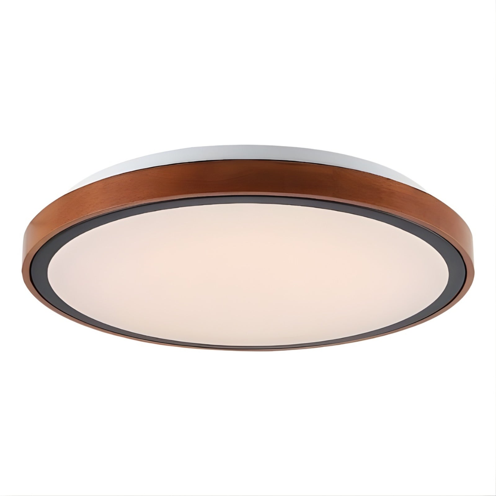 Angle Telbix Orlin 36W Led Oyster Walnut ORLINOY50-WD3C - The Blue Space