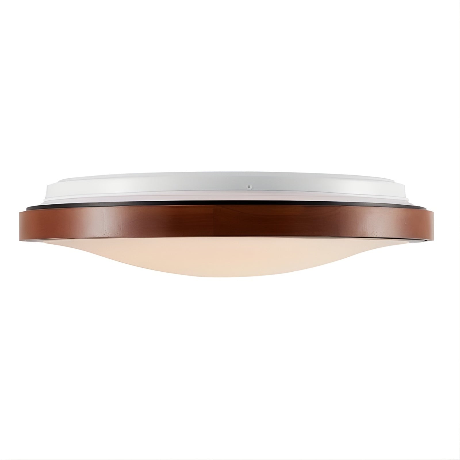 Side Telbix Orlin 36W Led Oyster Walnut ORLINOY50-WD3C - The Blue Space