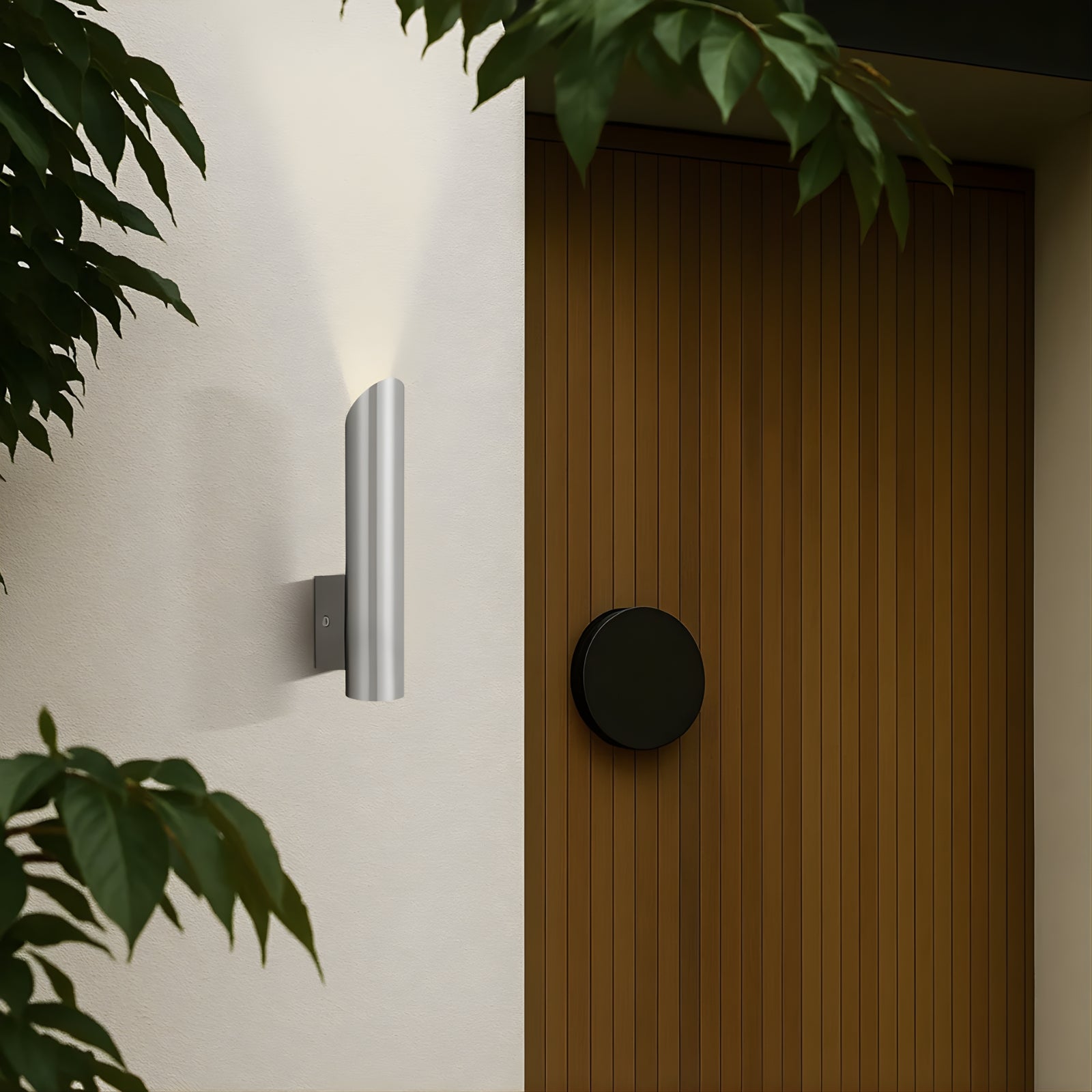 Lifestyle Telbix Penros 1 Wall Light Stainless Steel PENROSEX1-SS - The Blue Space