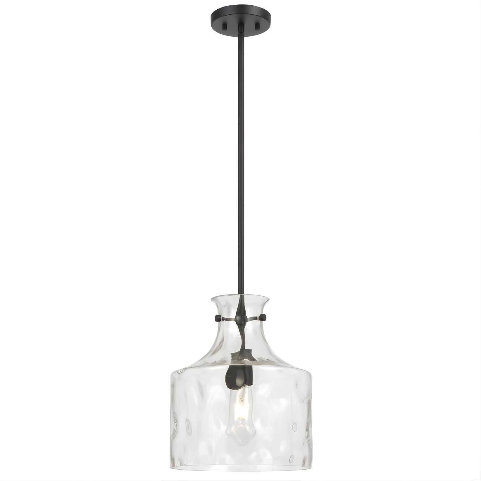 Telbix Perron 1 Pendant light Black PERRONPE1-BK - The Blue Space