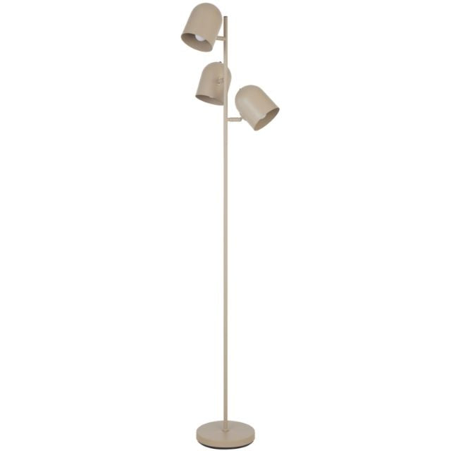 Light Off Telbix Turin Floor Lamp E14 Khaki TURINFL3-KH - The Blue Space