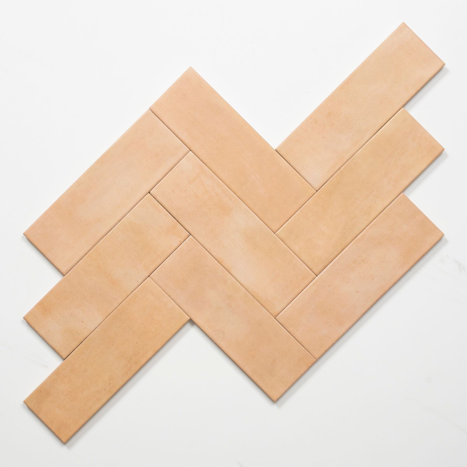 Herringbone Terrarosa Ceramic Subway Tile 186 x 62mm SIETER - The Blue Space