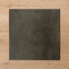 Burleigh Charcoal External Cushioned Edge Porcelain Tile 450x450mm - The Blue Space
