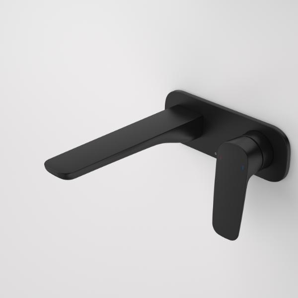 Caroma Contura II 180mm Wall Basin/Bath Mixer - Matte Black