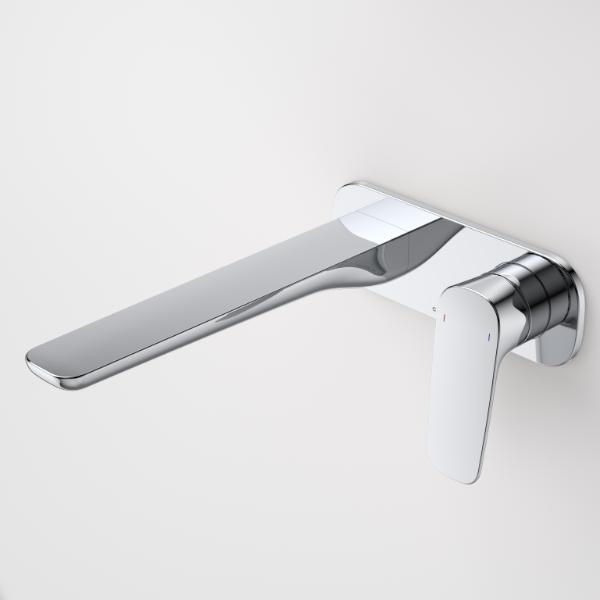 Caroma Contura II 220mm Wall Basin/Bath Mixer - Chrome