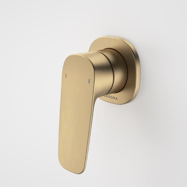 Caroma Contura II Bath/Shower Mixer - Brushed Brass 849055BB