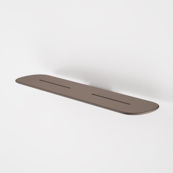 Caroma Contura II Bathroom Shelf - Brushed Bronze 849037BBZ | The Blue Space