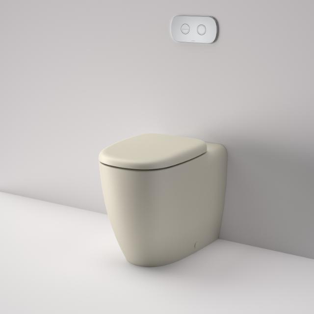 Caroma Contura II Cleanflush Invisi Series II Wall Faced Suite - Clay 848901CL - The Blue Space