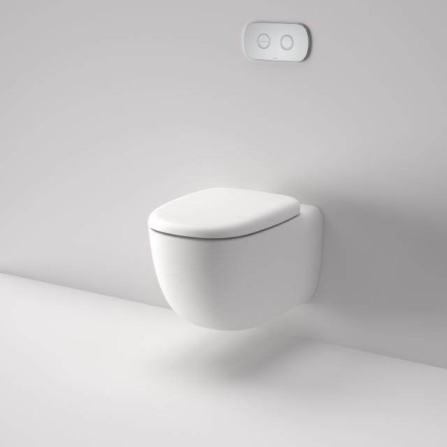 Caroma Contura II Cleanflush Wall Hung Invisi Series II Suite GermGard - Matte White 849001MW - The Blue Space