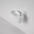 Caroma Contura II Pill Hand Wall Basin (1 Tap Hole) - White 853710W - The Blue Space