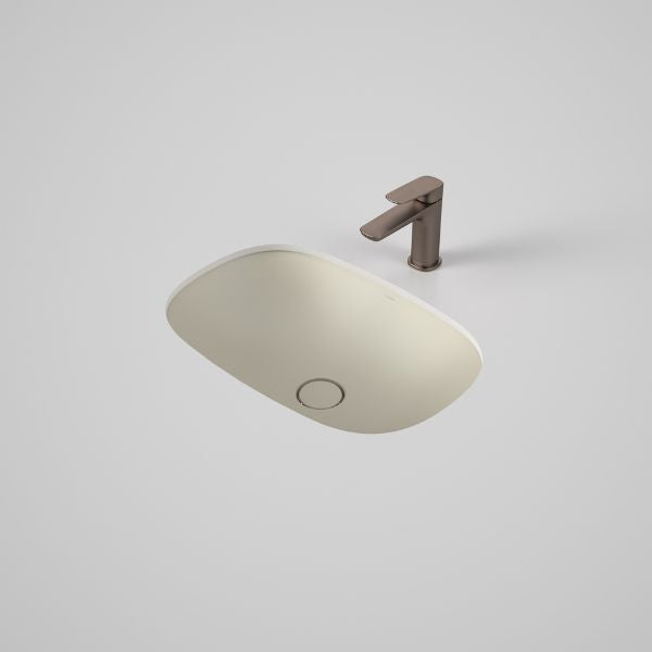 Caroma Contura II Pill Undercounter Basin - Matte Clay 853600CL - The Blue Space