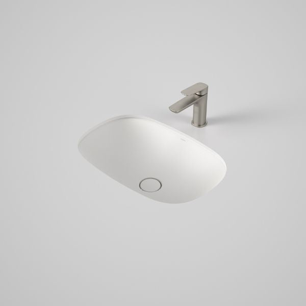 Caroma Contura II Pill Undercounter Basin - Matte White 853600MW - The Blue Space
